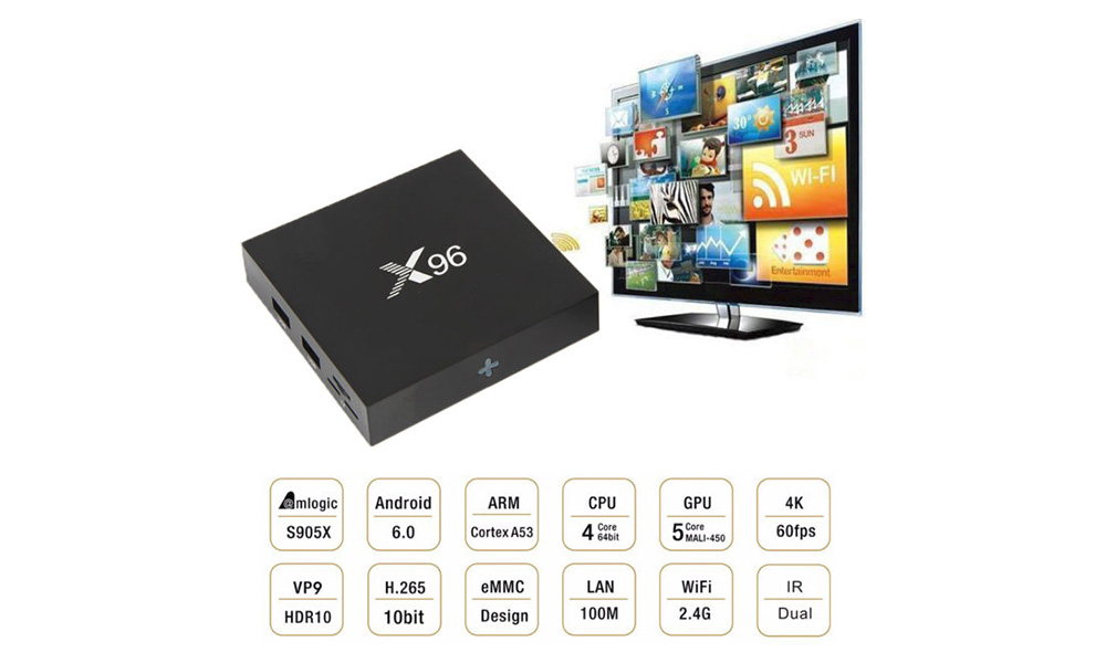 Android 6.0 Smart-TV Box